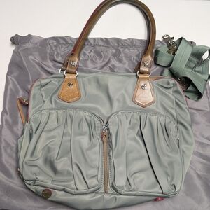 MZ Wallace Light Olive Women's Shoulder And Crossbody Bag